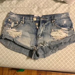 One teaspoon bandit cutoffs